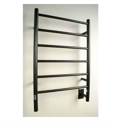 Amba Products JSO Jeeves Model J Straight 6-Bar Hardwired Drying Rack Towel Warmer - 4.5 x 21.25 x 31.75 in. - Oil Rubbed Bronze Finish