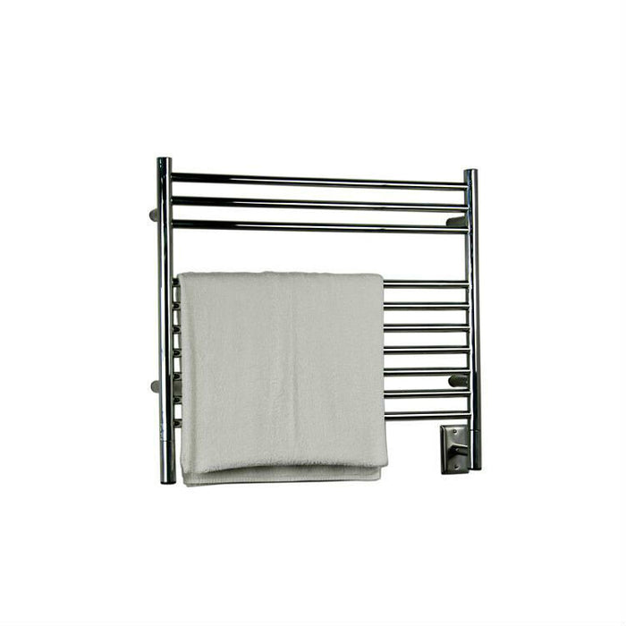 Amba Products KSB Jeeves Model K Straight 10-Bar Hardwired Towel Warmer - 4.5 x 30.25 x 27.75 in. - Brushed Finish