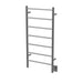 Amba Products Jeeves Collection FSB Model F Straight 6-Bar Hardwired Towel Warmer - 4.5 x 21.25 x 41.75 in. - Brushed Finish