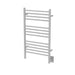 Amba Products CSW Jeeves Model C Straight 13-Bar Hardwired Towel Warmer - 4.5 x 21.25 x 36.75 in. - White Finish