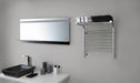 Amba Products Jeeves Collection MSP Model M Shelf 11-Bar Hardwired Towel Warmer - 15.25 x 21.25 x 22.75 in. - Polished Finish