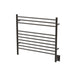 Amba Products KSO Jeeves Model K Straight 10-Bar Hardwired Towel Warmer - 4.5 x 30.25 x 27.75 in. - Oil Rubbed Bronze Finish