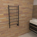 Amba Products FSO Jeeves Model F Straight 7-Bar Hardwired Drying Rack Towel Warmer - 4.5 x 21.25 x 41.75 in. - Oil Rubbed Bronze Finish