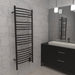 Amba Products DCO Jeeves Model D Curved 20-Bar Hardwired Towel Warmer - 6.5 x 21.25 x 53.5 in. - Oil Rubbed Bronze Finish