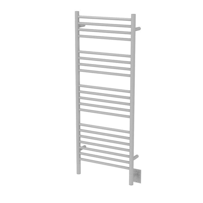 Amba Products DSW Jeeves Model D Straight 20-Bar Hardwired Towel Warmer - 4.5 x 21.25 x 53.5 in. - White Finish