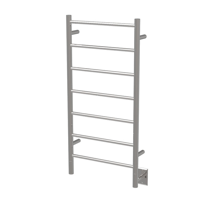 Amba Products FSP Jeeves Model F Straight 7-Bar Hardwired Drying Rack Towel Warmer - 4.5 x 21.25 x 41.75 in. - Polished Finish