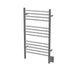 Amba Products CSB Jeeves Model C Straight 13-Bar Hardwired Towel Warmer - 4.5 x 21.25 x 36.75 in. - Brushed Finish