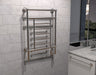 Amba Products Traditional Collection T-2536BN 8-Bar Hardwired Towel Warmer - 5.375 x 25.25 x 36.375 in. - Brushed Nickel Finish