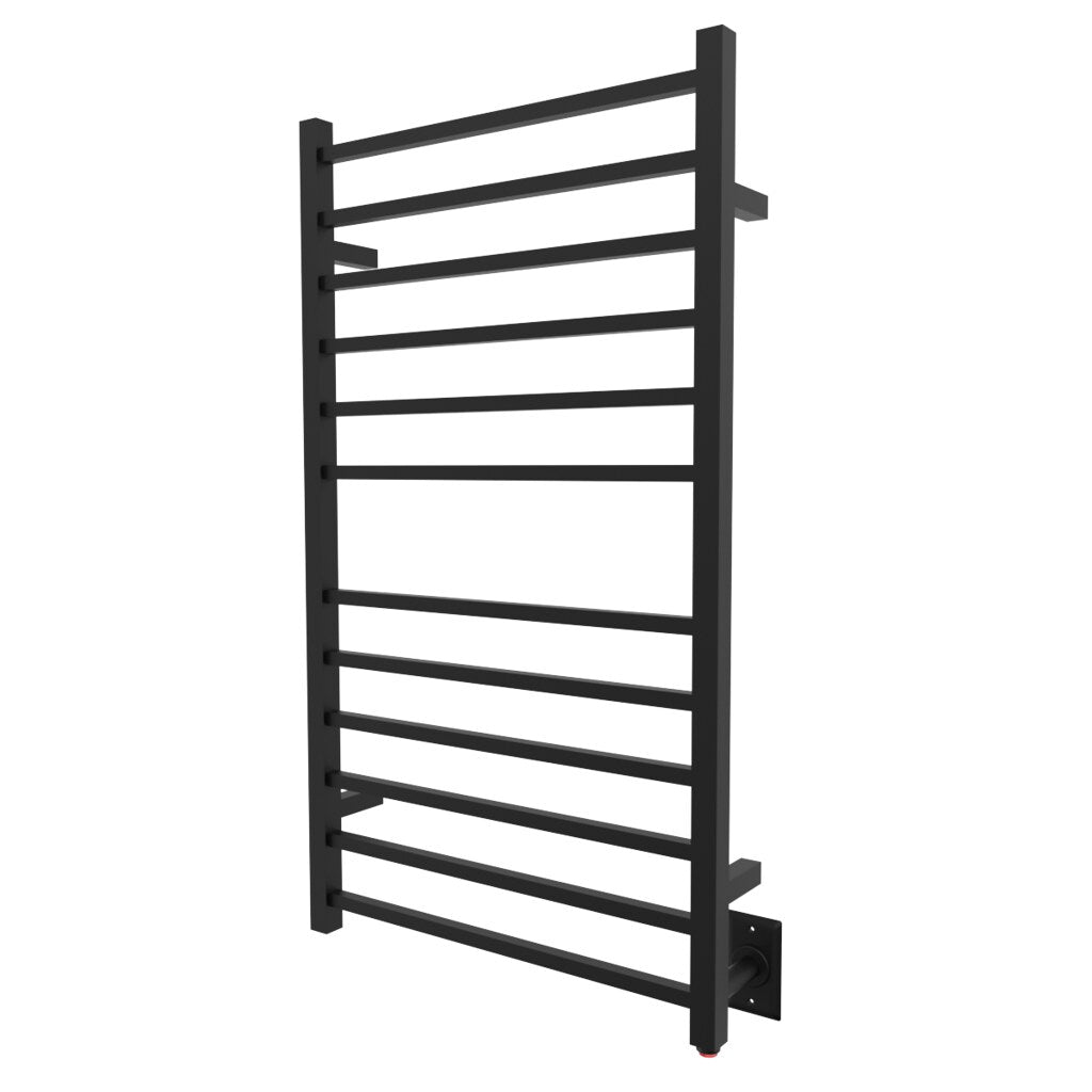 Amba Products Radiant Collection Large Square Hardwired + Plug-In Combo Towel Warmers