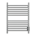 Amba Products Cape Model Cape2332 Straight 12-Bar Hardwired Towel Warmer - 4.625 x 23.875 x 31.5 in. - Polished Finish