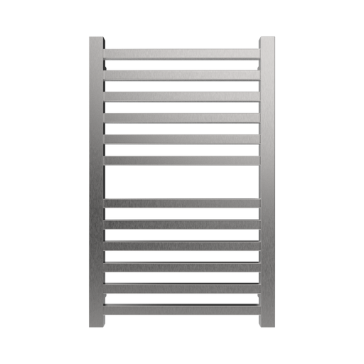 Amba Products Q2132B Quadro 12-Bar Hardwired Towel Warmer - 4.375 x 21.25 x 33.125 in. - Brushed Finish