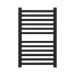 Amba Products Q2132MB Quadro 12-Bar Hardwired Towel Warmer - 4.375 x 21.25 x 33.125 in. - Matte Black Finish