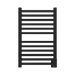 Amba Products Q2132MB Quadro 12-Bar Hardwired Towel Warmer - 4.375 x 21.25 x 33.125 in. - Matte Black Finish