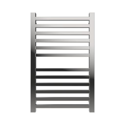 Amba Products Q2132P Quadro 12-Bar Hardwired Towel Warmer - 4.375 x 21.25 x 33.125 in. - Polished Finish