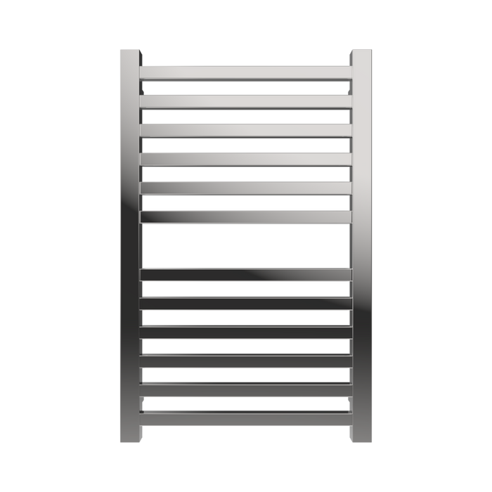 Amba Products Q2132P Quadro 12-Bar Hardwired Towel Warmer - 4.375 x 21.25 x 33.125 in. - Polished Finish