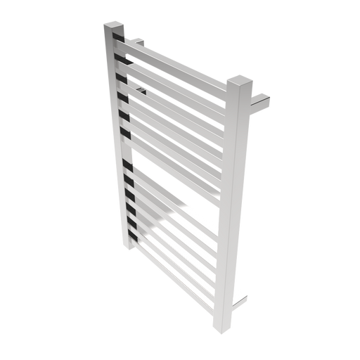 Amba Products Q2132P Quadro 12-Bar Hardwired Towel Warmer - 4.375 x 21.25 x 33.125 in. - Polished Finish