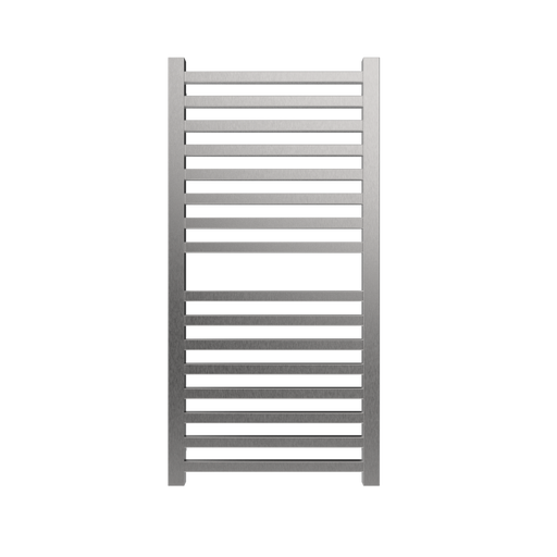 Amba Products Q2142B Quadro 16-Bar Hardwired Towel Warmer - 4.375 x 21.25 x 42.625 in. - Brushed Finish