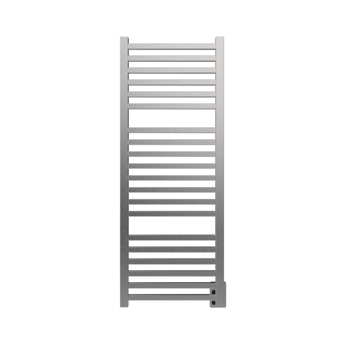 Amba Products Q2154B Quadro 20-Bar Hardwired Towel Warmer - 4.375 x 21.25 x 54.375 in. - Brushed Finish