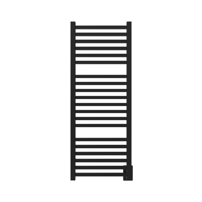 Amba Products Q2154MB Quadro 20-Bar Hardwired Towel Warmer - 4.375 x 21.25 x 54.375 in. - Matte Black Finish