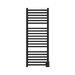 Amba Products Q2154MB Quadro 20-Bar Hardwired Towel Warmer - 4.375 x 21.25 x 54.375 in. - Matte Black Finish