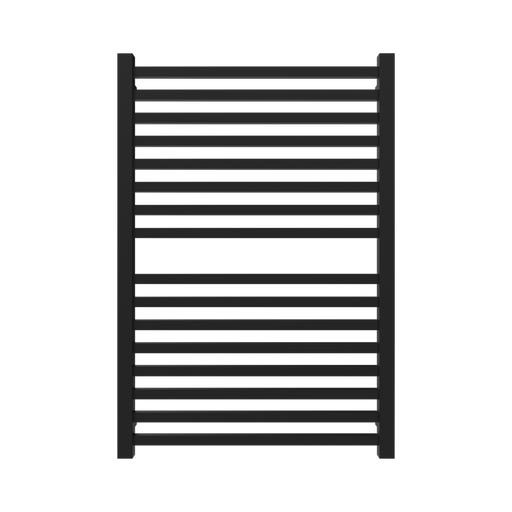 Amba Products Q2942MB Quadro 16-Bar Hardwired Towel Warmer - 4.375 x 29.125 x 42.625 in. - Matte Black Finish