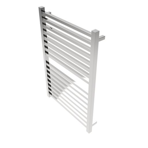 Amba Products Q2942P Quadro 16-Bar Hardwired Towel Warmer - 4.375 x 29.125 x 42.625 in. - Polished Finish