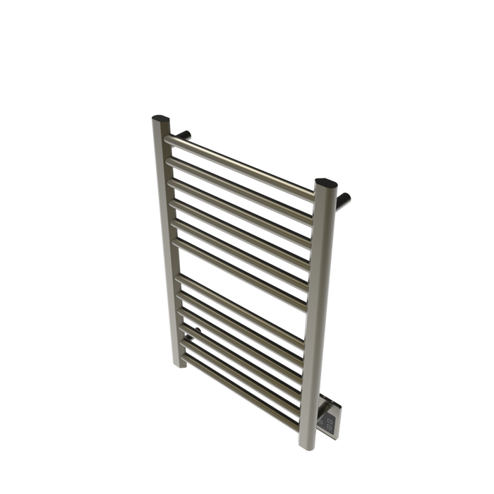 Amba Products S2132BB Sirio 12-Bar Hardwired Towel Warmer - 4 x 21.5 x 33.125 in. - Brushed Bronze Finish