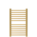 Amba Products S2132SB Sirio 12-Bar Hardwired Towel Warmer - 4 x 21.5 x 33.125 in. - Satin Brass Finish