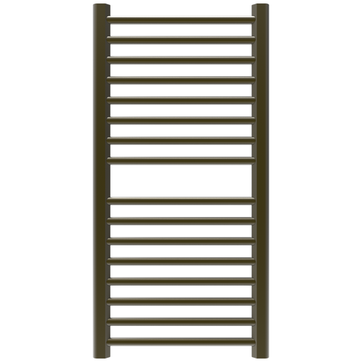 Amba Products S2142BB Sirio 16-Bar Hardwired 21 W Towel Warmer - 4 x 21.5 x 42.625 in. - Brushed Bronze Finish