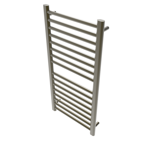 Amba Products S2142BB Sirio 16-Bar Hardwired 21 W Towel Warmer - 4 x 21.5 x 42.625 in. - Brushed Bronze Finish