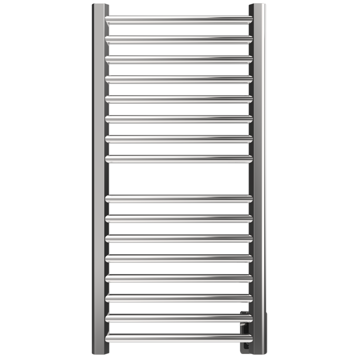 Amba Products S2142P Sirio 16-Bar Hardwired Towel Warmer - 4 x 21.5 x 42.625 in. - Polished Finish