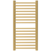 Amba Products S2142SB Sirio 16-Bar Hardwired Towel Warmer - 4 x 21.5 x 42.625 in. - Satin Brass Finish