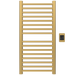 Amba Products S2142SB Sirio 16-Bar Hardwired Towel Warmer - 4 x 21.5 x 42.625 in. - Satin Brass Finish