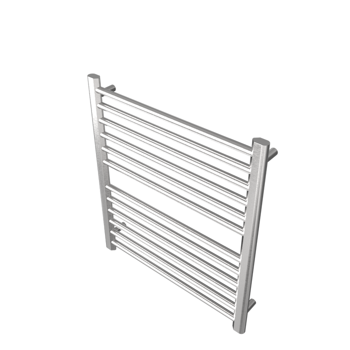 Amba Products S2932B Sirio 12-Bar Hardwired Towel Warmer - 4 x 29.375 x 33.125 in. - Brushed Finish