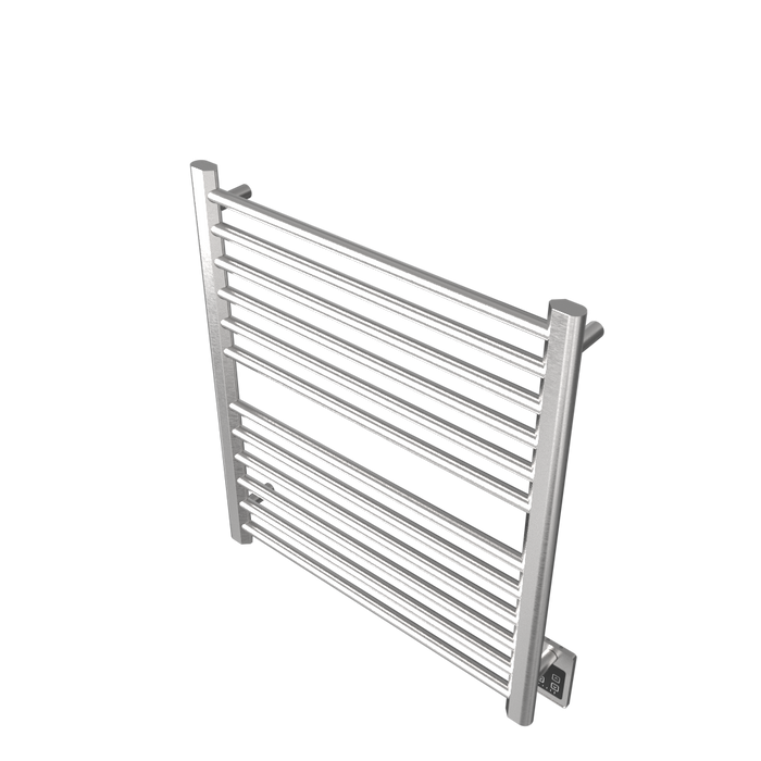 Amba Products S2932B Sirio 12-Bar Hardwired Towel Warmer - 4 x 29.375 x 33.125 in. - Brushed Finish