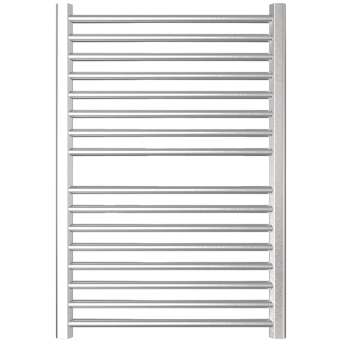 Amba Products S2942B Sirio 16-Bar Hardwired Towel Warmer - 4 x 29.375 x 42.625 in. - Brushed Finish