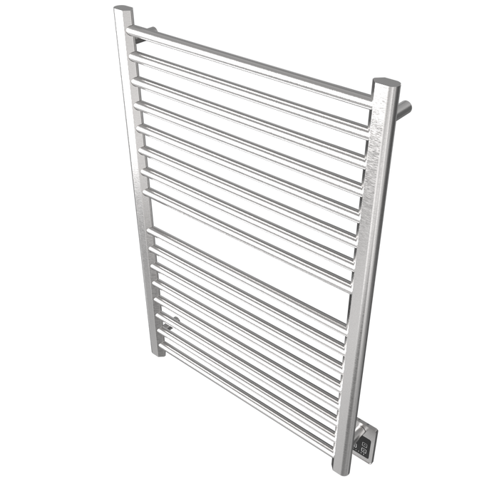 Amba Products S2942B Sirio 16-Bar Hardwired Towel Warmer - 4 x 29.375 x 42.625 in. - Brushed Finish