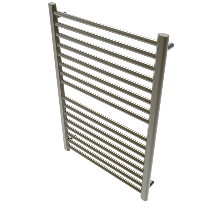 Amba Products S2942BB Sirio 16-Bar Hardwired 29 W Towel Warmer - 4 x 29.375 x 42.625 in. - Brushed Bronze Finish