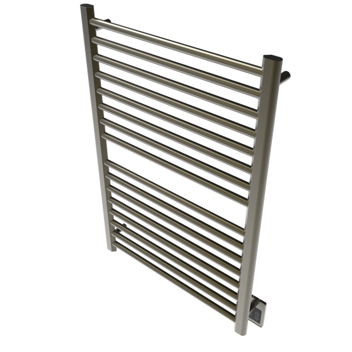 Amba Products S2942BB Sirio 16-Bar Hardwired 29 W Towel Warmer - 4 x 29.375 x 42.625 in. - Brushed Bronze Finish