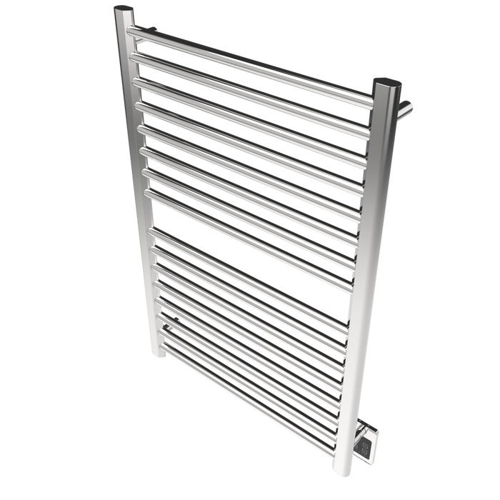 Amba Products S2942P Sirio 16-Bar Hardwired Towel Warmer - 4 x 29.375 x 42.625 in. - Polished Finish