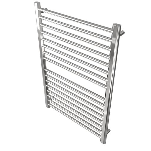 Amba Products S2942P Sirio 16-Bar Hardwired Towel Warmer - 4 x 29.375 x 42.625 in. - Polished Finish