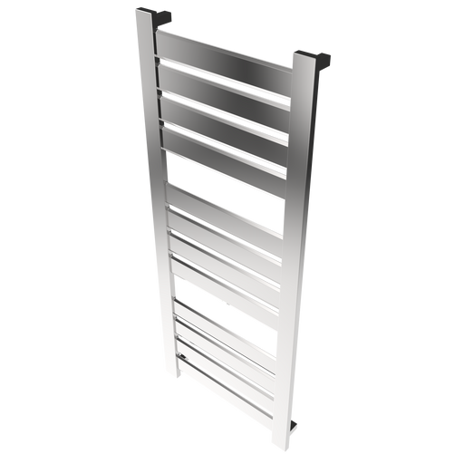 Amba Products V2356P Vega 12-Panel Hardwired Towel Warmer - 3.625 x 23.375 x 58 in. - Polished Finish