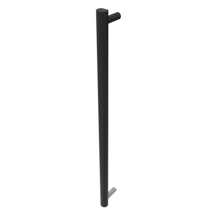 Amba Products i40RO.MB Modello i Round 40-Inch Hardwired Single Bar Towel Warmer - 4.125 x 39.375 x 1.625 in. - Matte Black Finish