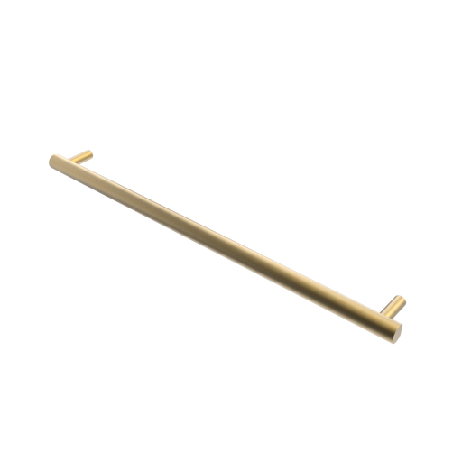 Amba Products i40RO.SB Modello i Round 40-Inch Hardwired Single Bar Towel Warmer - 4.125 x 39.375 x 1.625 in. - Satin Brass Finish